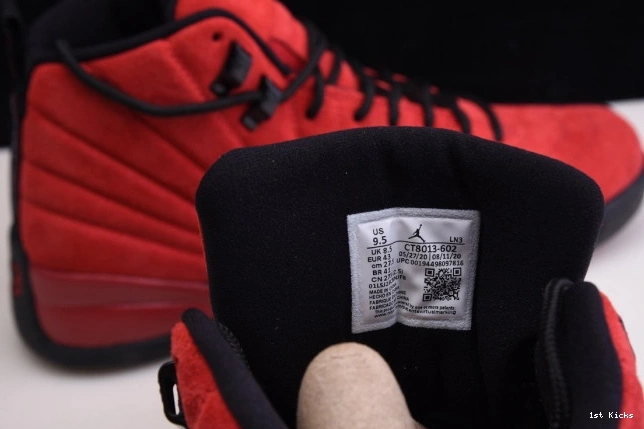 1st Kicks Shoes Jordan Reverse 12 Game Air Flu CT8013-602 Retro 0725